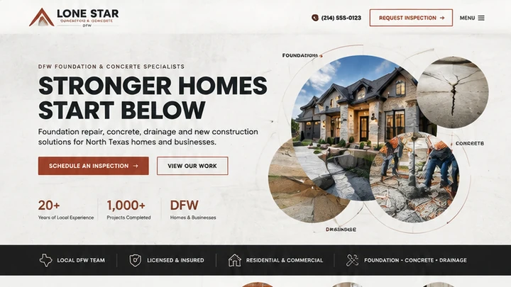 Foundation & Concrete — demo preview