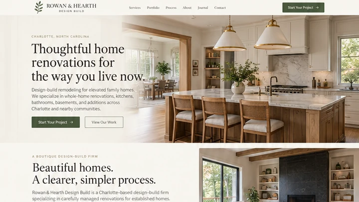 Home Remodeling — demo preview