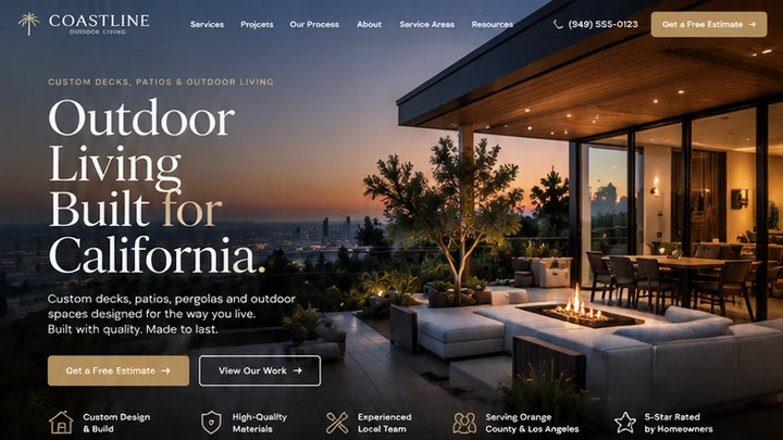 Outdoor Living — demo preview