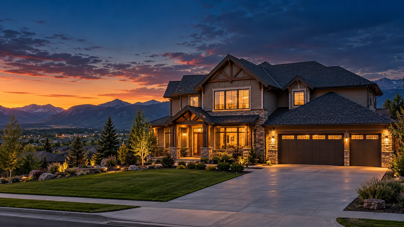Demo preview of a roofing contractor website